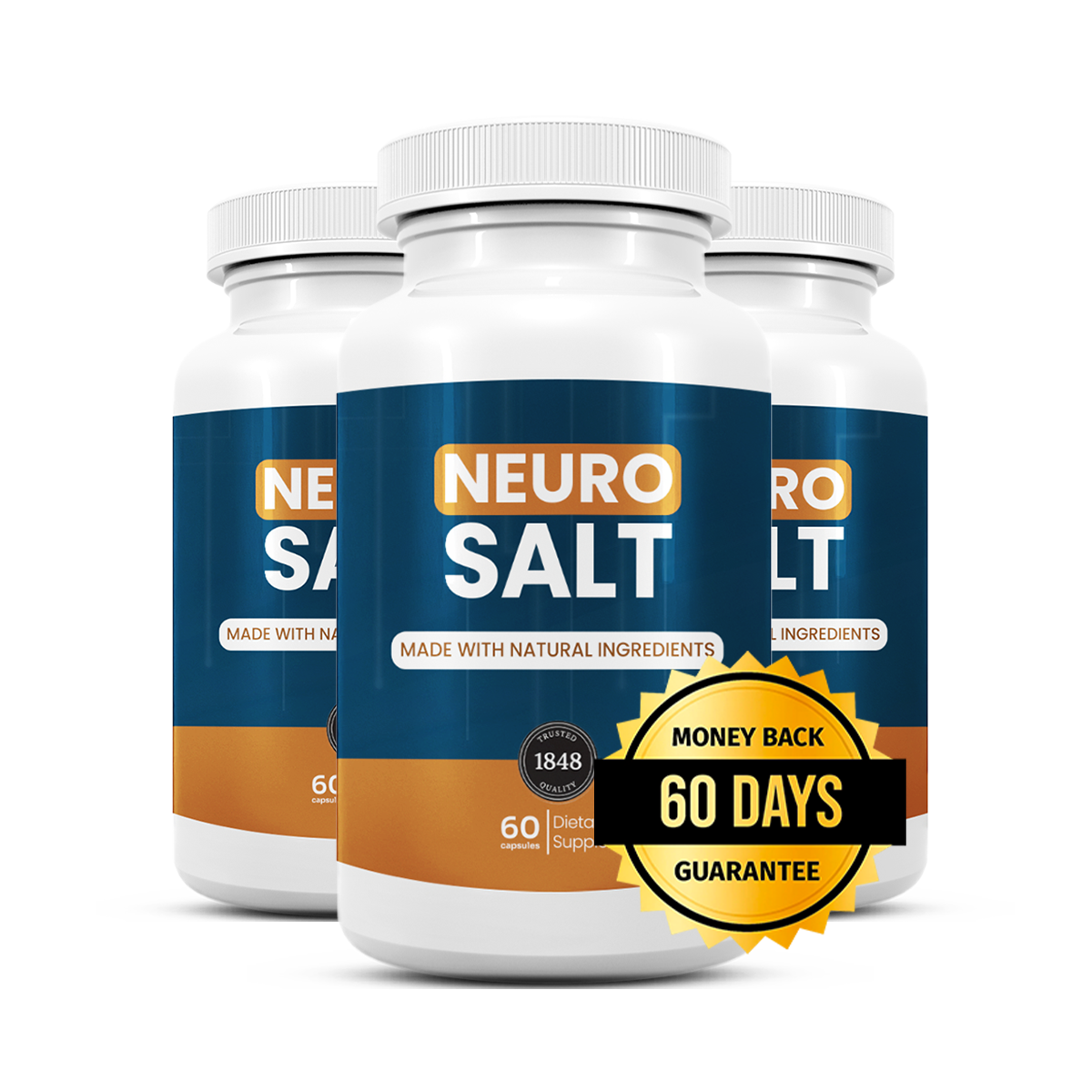 Neurosalt 3-bottle Recommended Support Package