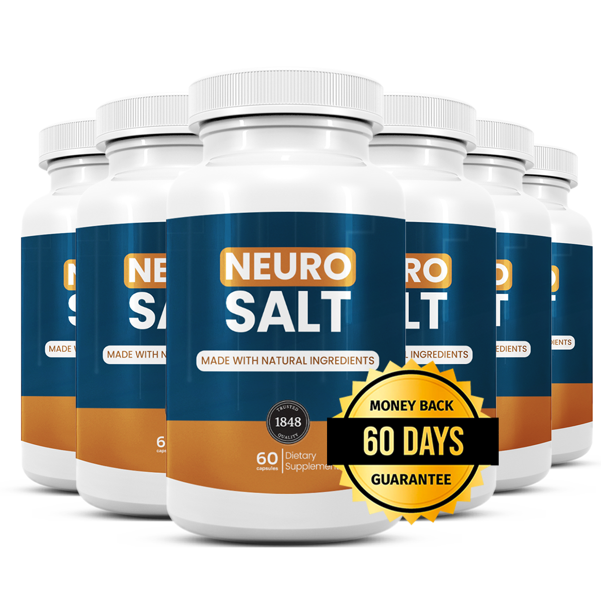 Neurosalt 6-bottle Full System Longevity Bundle